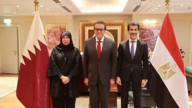 وزير الصحة يستقبل مستشار رئيس الوزراء القطري لشؤون الصحة العامة والمرشحة لمنصب المدير العام لمنظمة الصحة العالمية
