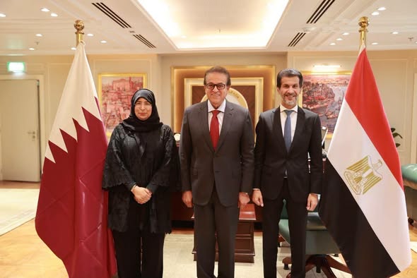 وزير الصحة يستقبل مستشار رئيس الوزراء القطري لشؤون الصحة العامة والمرشحة لمنصب المدير العام لمنظمة الصحة العالمية