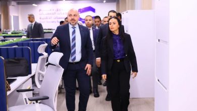 وزيرة التضامن الاجتماعي تتفقد المقر العام لصندوق دعم مشروعات الجمعيات والمؤسسات الأهلية